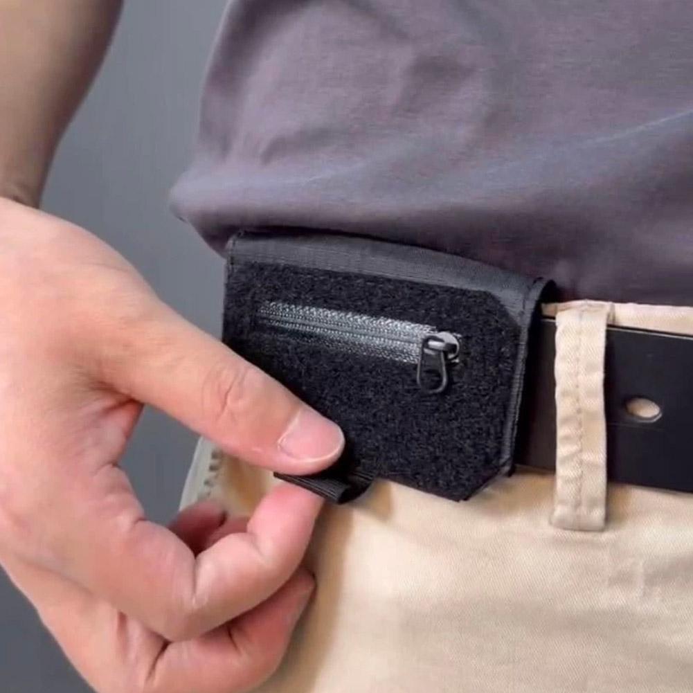 Edc Concealed Carry Belt - Sac de ceinture compact en polyester,
