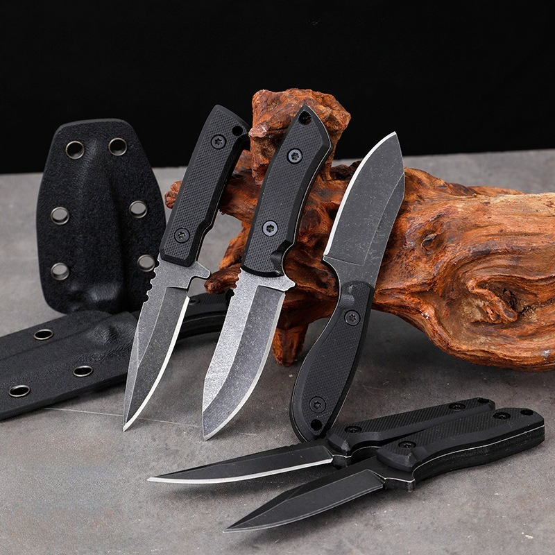 Edc Carry Fixed Blade Knife - Petit couteau à lame fixe en