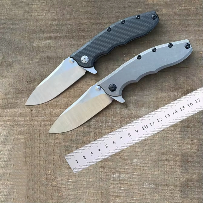 Pocket Knife Ceramic - Lame 0562CF 20CV avec roulement en