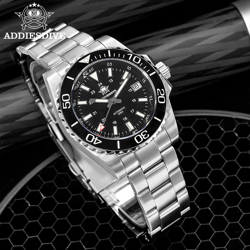 Watch Winder Compact - ADDIESDIVE montre pour hommes 8215 mécanique