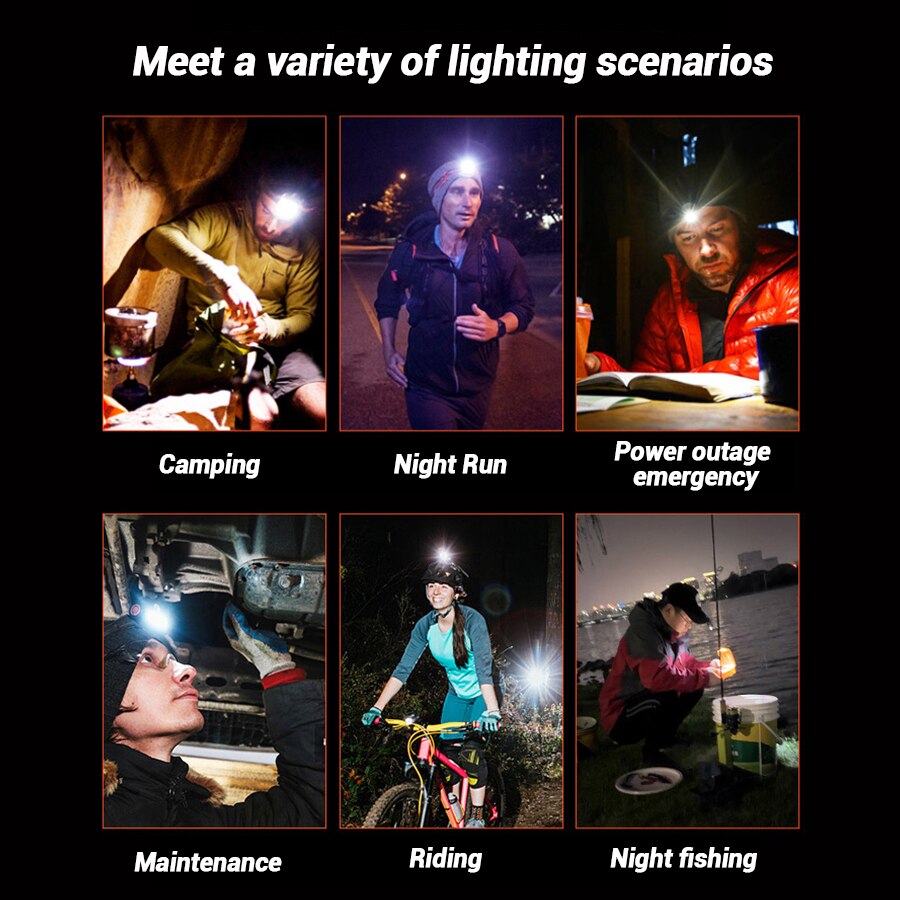 Lampe frontale LED mains libre - Keychain Flashlight avis et prix