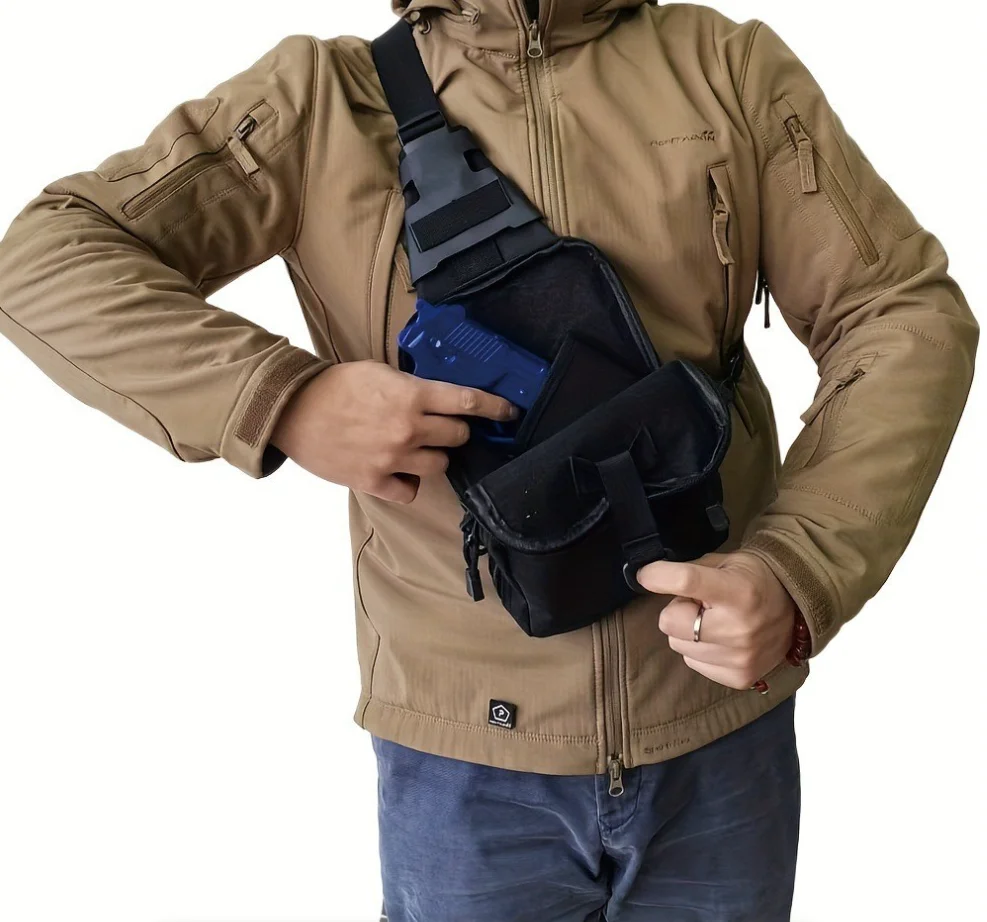 Sac à bandoulière tactique pou - Edc Pistol Carry Bag avis et prix