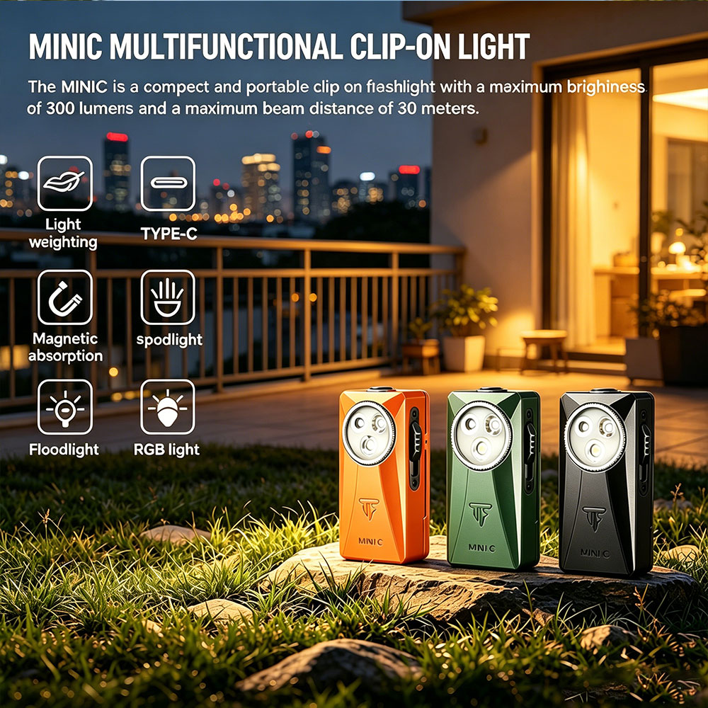 Lampe torche EDC Trustfire MIN - Edc Every Day Carry おもちゃ avis et prix