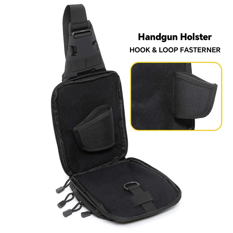 Sac tactique à bandoulière pou - Edc Pistol Carry Bag avis et prix