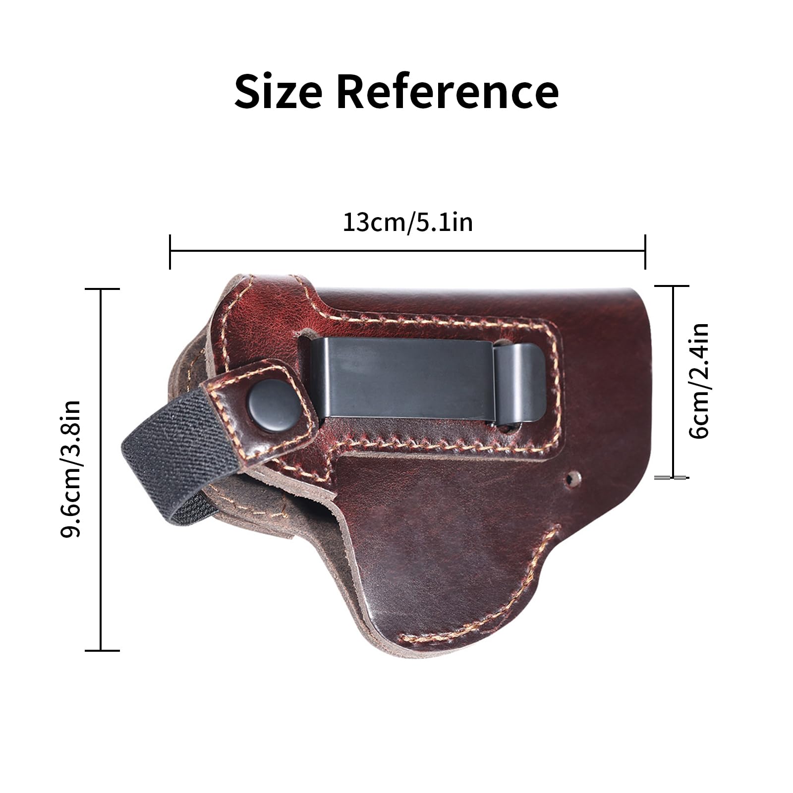Étui de transport tactique en  - Edc Carry Belt Leather avis et prix