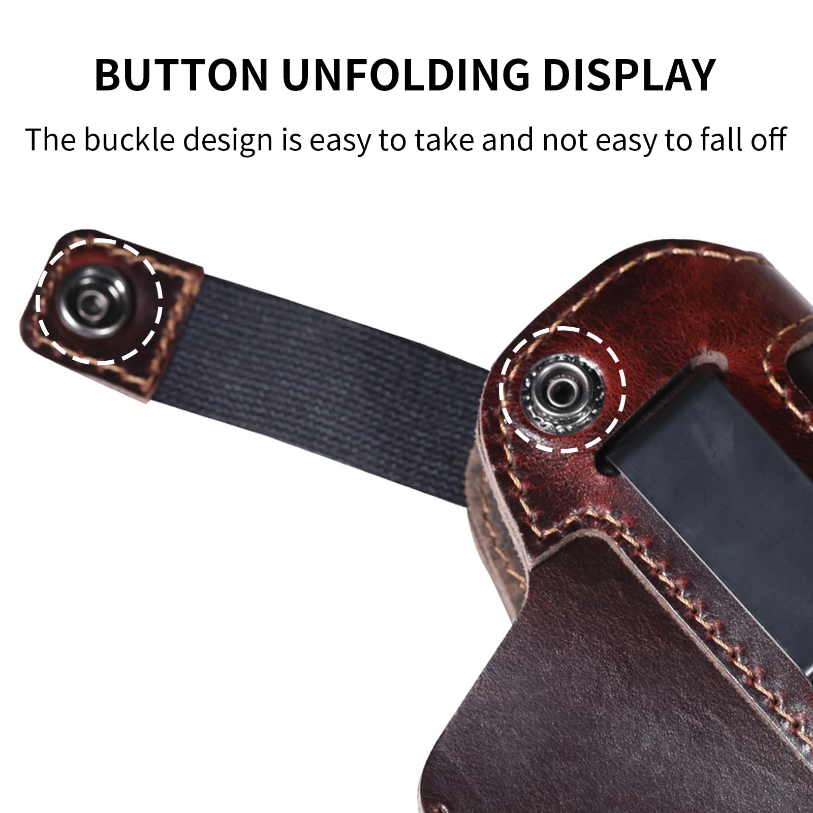 Étui de transport tactique en  - Edc Carry Belt Leather avis et prix