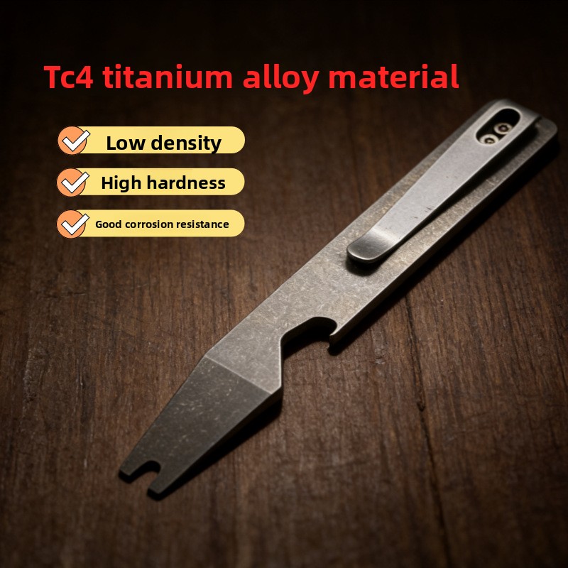 Outil multifonction en titane, - Titanium Pry Bar avis et prix