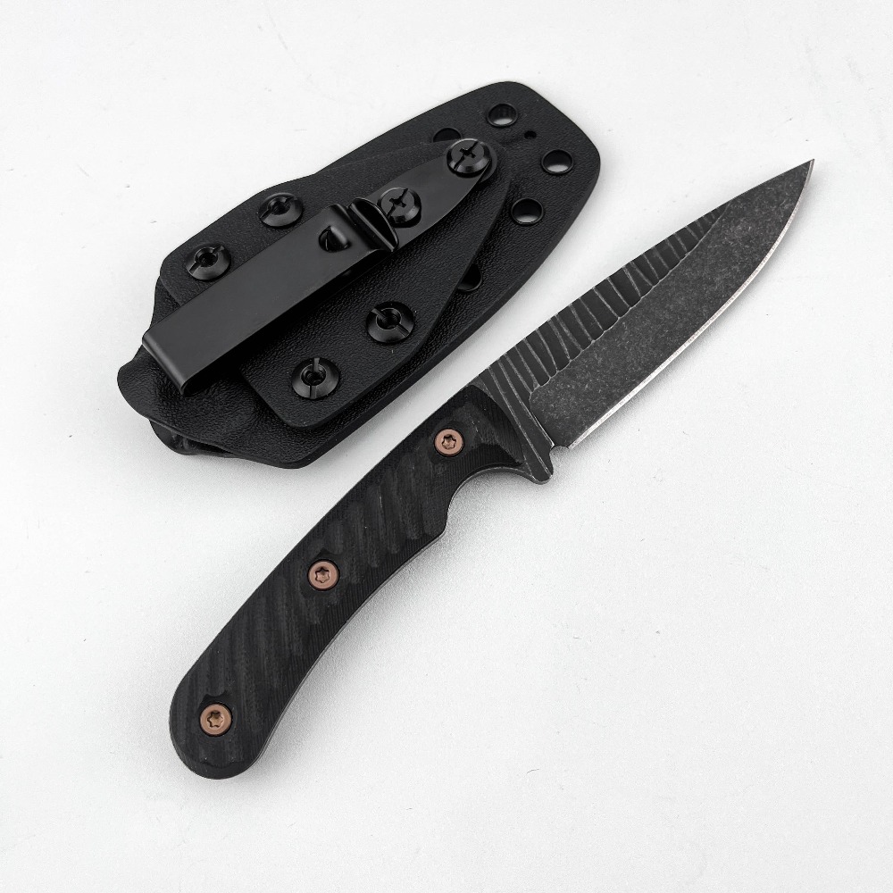 Couteau de Bushcraft à lame pl - Edc Carry Fixed Blade Knife avis et prix