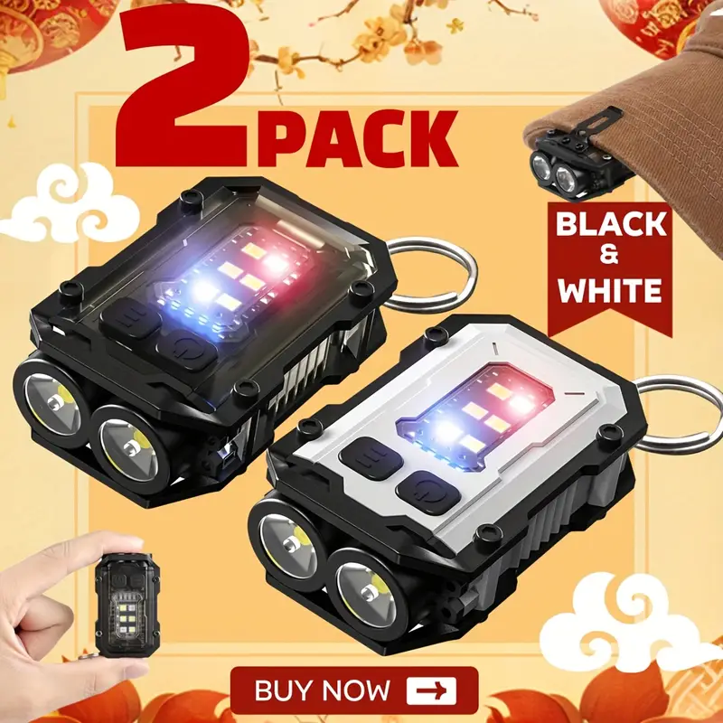 Lampe de poche à clipser, Mini - Keychain Flashlight avis et prix