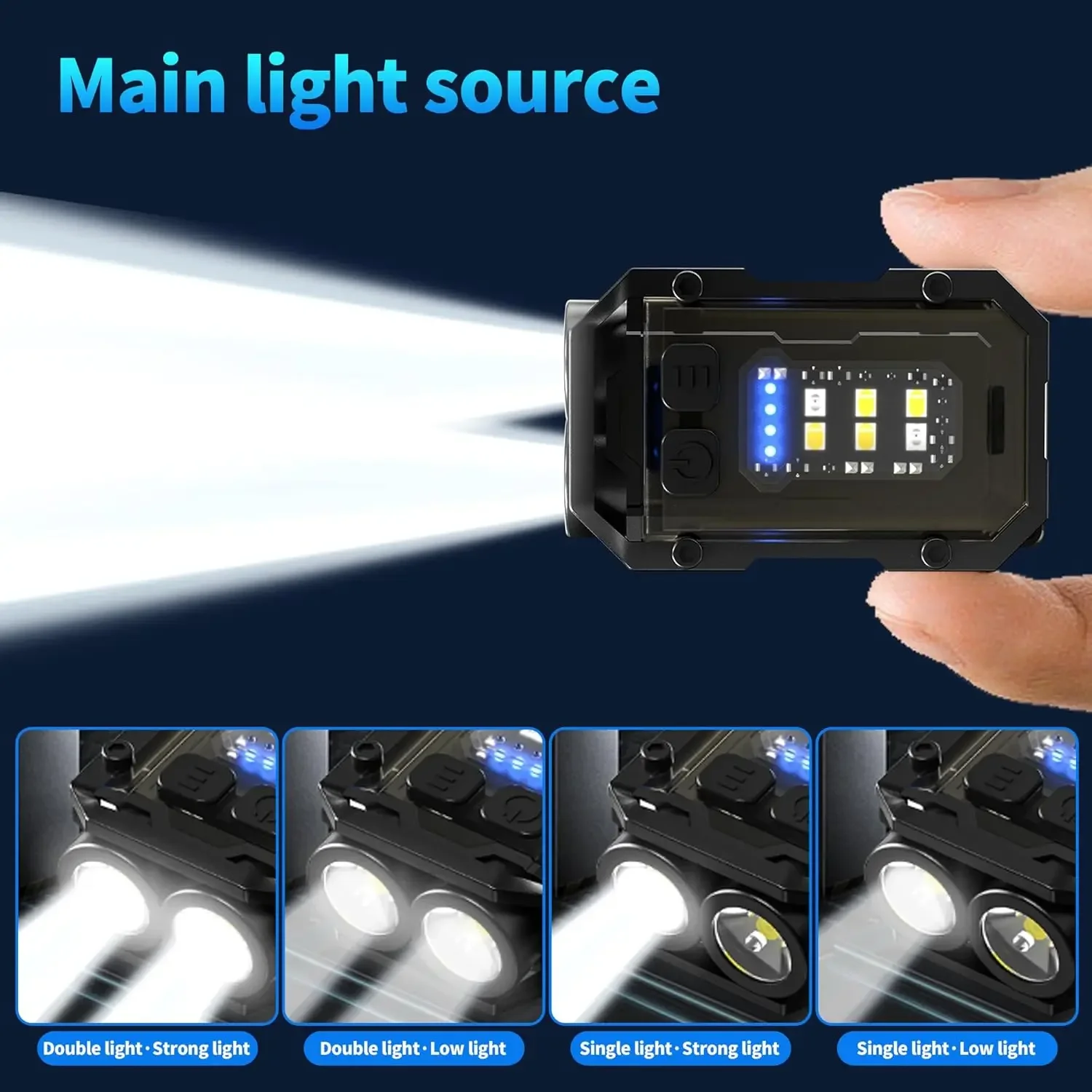 Lampe de poche à clipser, Mini - Keychain Flashlight avis et prix