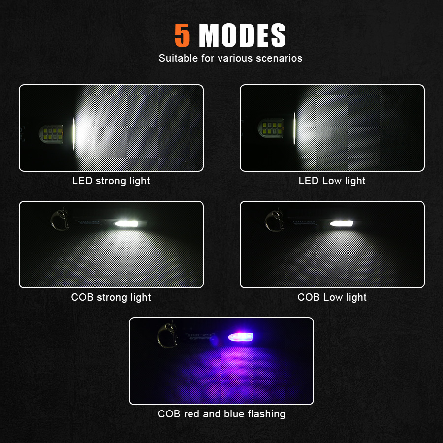 Porte-clés multifonctionnel av - Keychain Flashlight avis et prix
