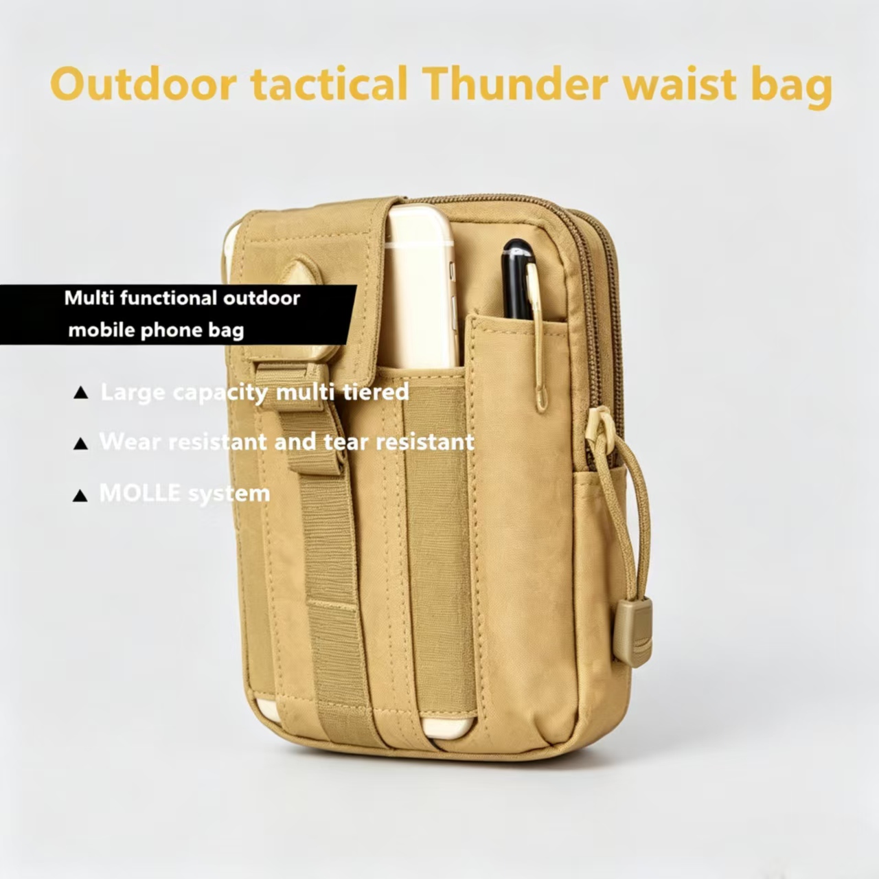 Pochette de ceinture tactique  - Edc Concealed Carry Belt avis et prix