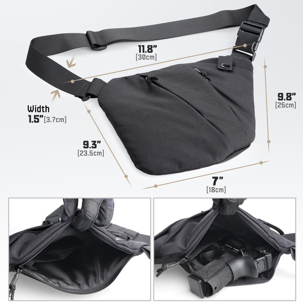Sac de transport tactique diss - Edc Pistol Carry Bag avis et prix