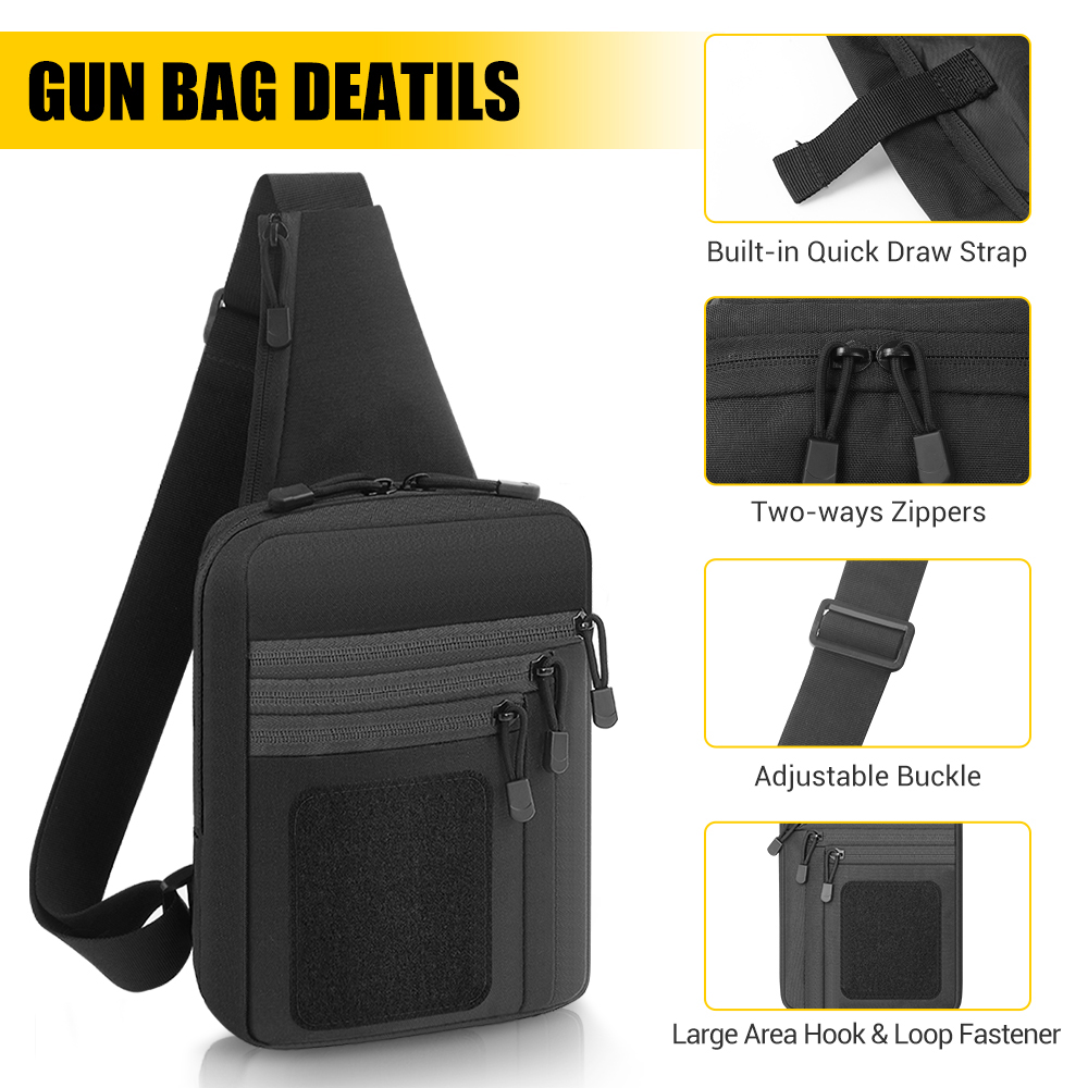 Sac pour pistolet tactique, ét - Edc Pistol Carry Bag avis et prix