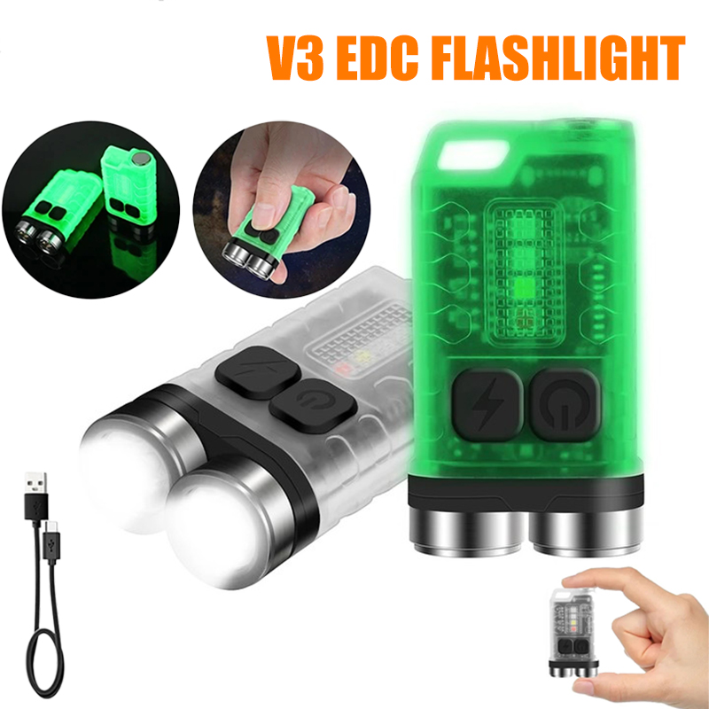 Lampe de poche V3 EDC, mini po - Keychain Flashlight avis et prix