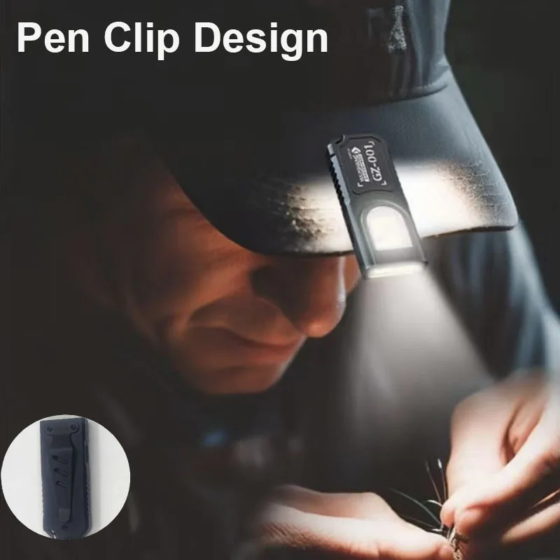 Mini lampe torche LED COB puis - Keychain Flashlight avis et prix