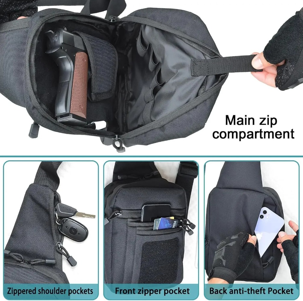 Sac de transport dissimulé tac - Edc Concealed Carry Backpack avis et prix