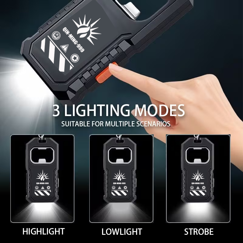 Lampe torche LED COB portable, - Keychain Flashlight avis et prix