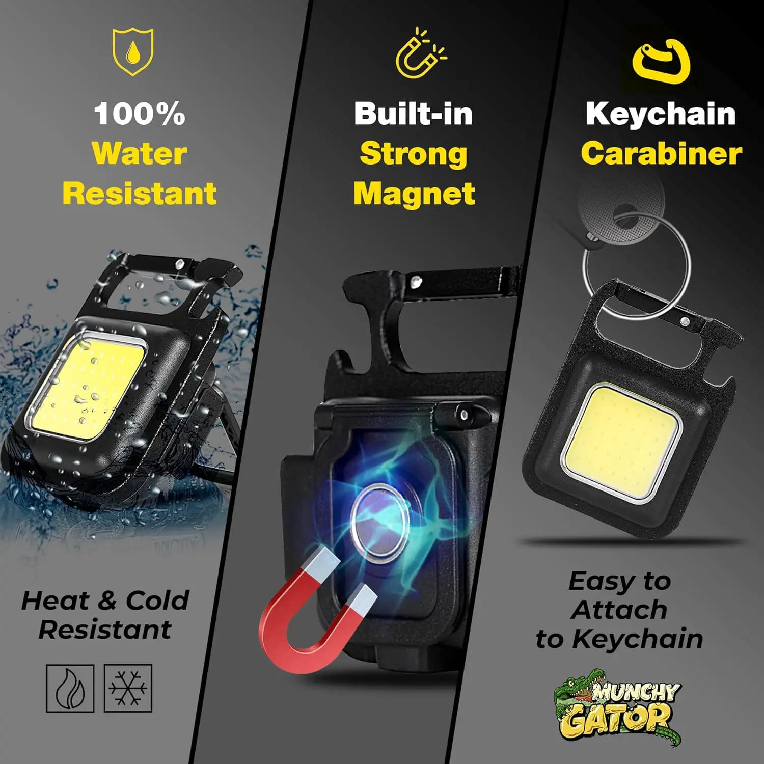 Lampe de poche portable multif - Keychain Flashlight avis et prix