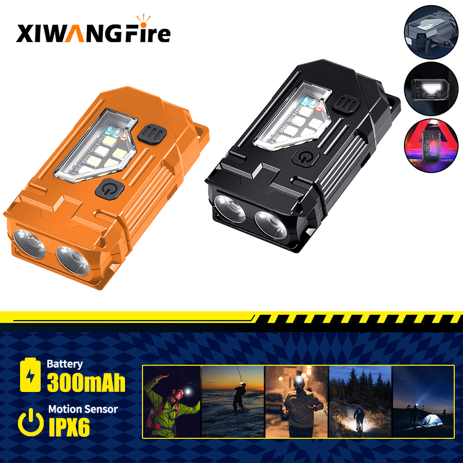 Mini lampe torche EDC porte-cl - Keychain Flashlight avis et prix
