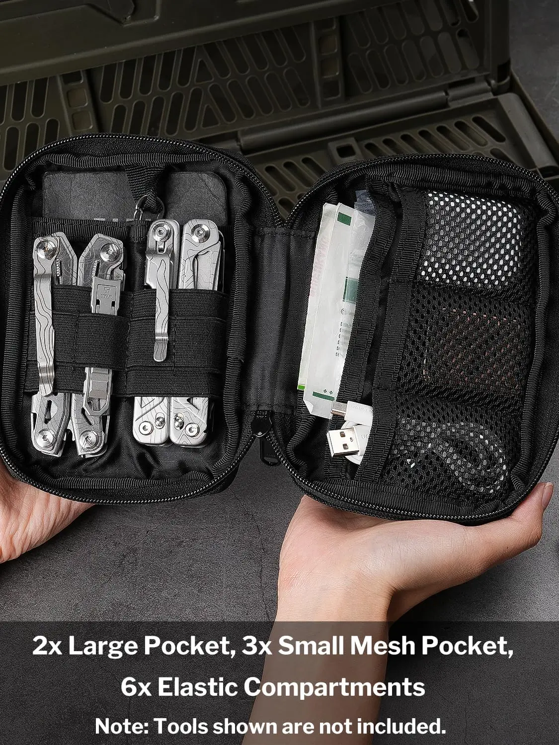 Pochette EDC VIPERADE VE32, Or - Edc Every Day Carry おもちゃ avis et prix