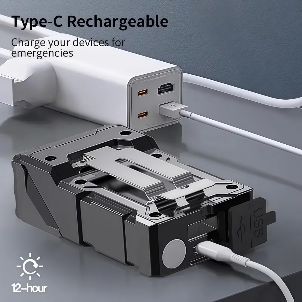 Mini lampe torche LED recharge - Keychain Flashlight avis et prix