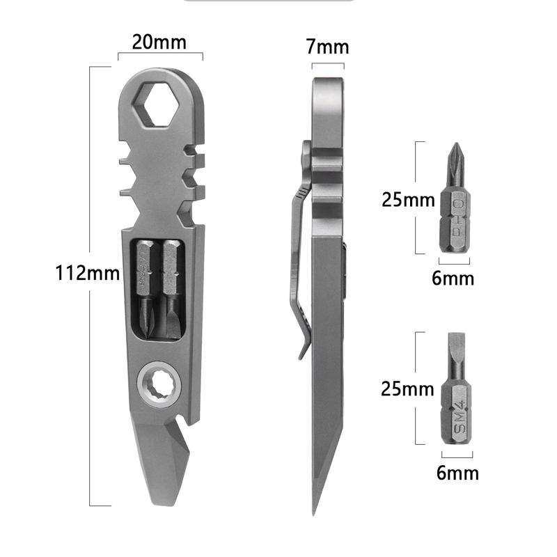 Barre de levier multifonctionn - Titanium Pry Bar avis et prix