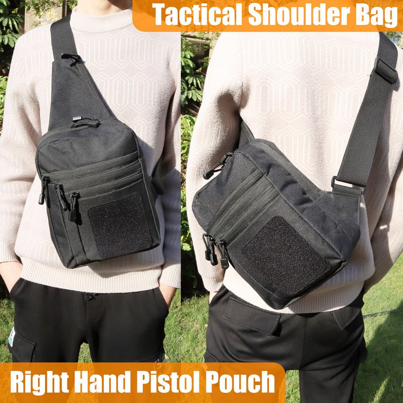 Nouveau sac de poitrine tactiq - Edc Concealed Carry Backpack avis et prix
