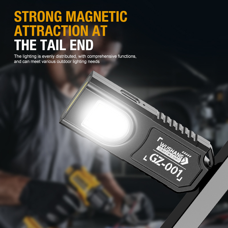 Lampe torche LED COB portable  - Keychain Flashlight avis et prix
