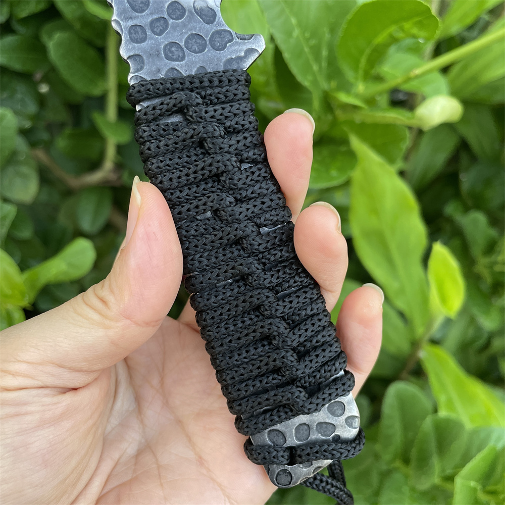 Couteau de poche à lame forgée - Edc Carry Fixed Blade Knife avis et prix
