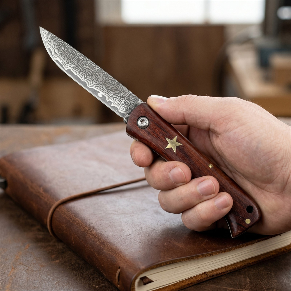 Couteau de poche pliant compac - Edc Fixed Blade Deep Carry avis et prix