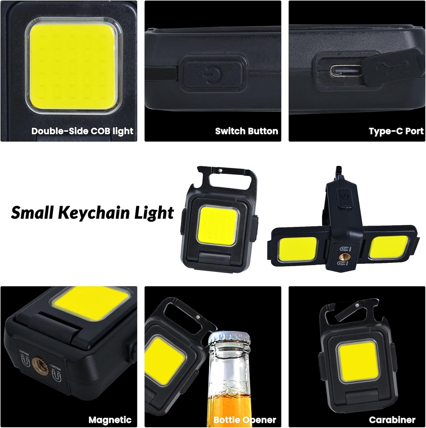 Mini lampe de poche porte-clés - Keychain Flashlight avis et prix