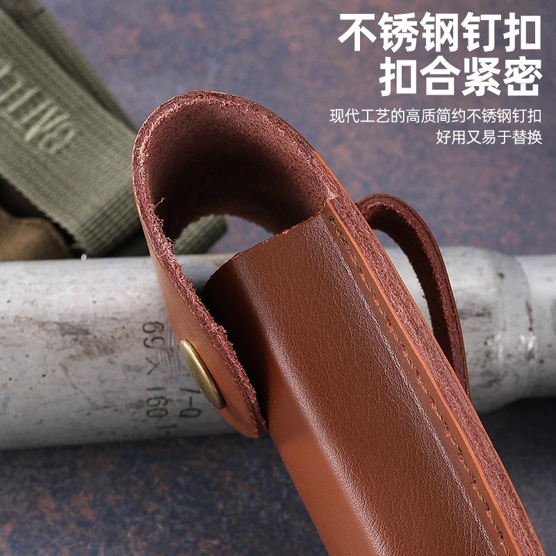 Étui à couteau en cuir véritab - Edc Carry Belt Leather avis et prix