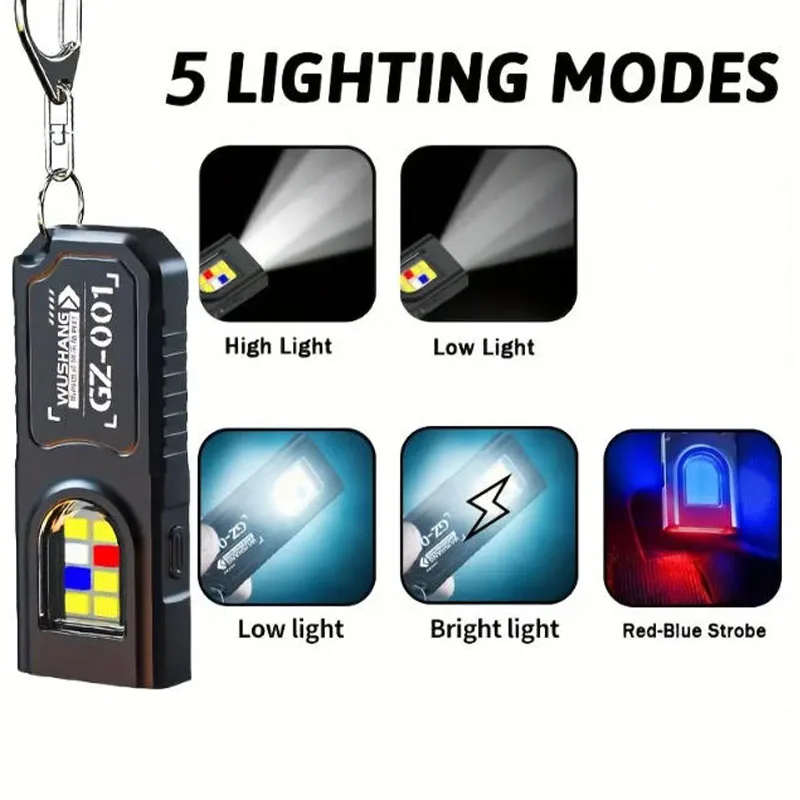 Lampe torche LED porte-clés re - Keychain Flashlight avis et prix