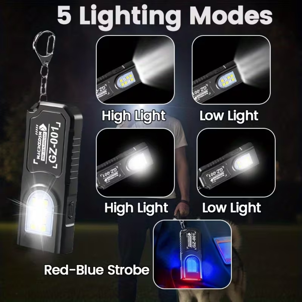 Mini lampe de poche porte-clés - Keychain Flashlight avis et prix